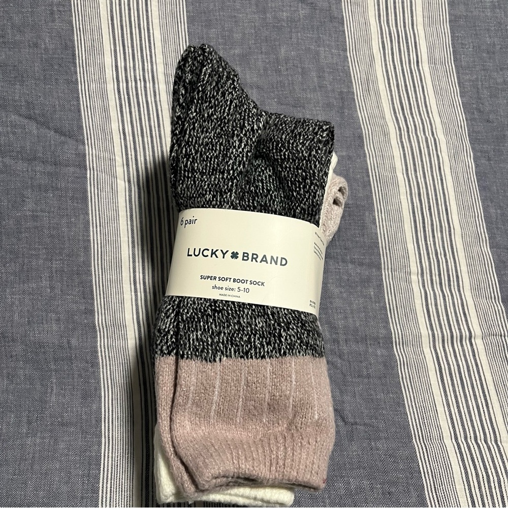 Lucky Brand Boot Socks